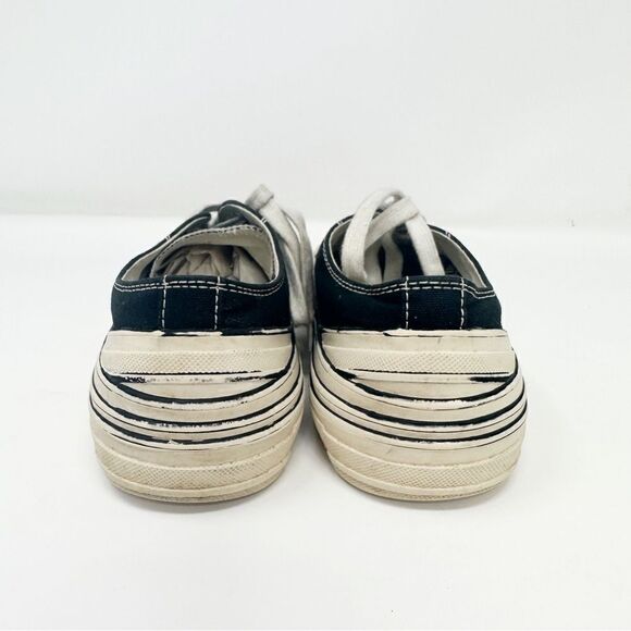 Jeffrey Campbell Endorphin Platform Canvas Sneakers Black Size 8 - Picture 5 of 8